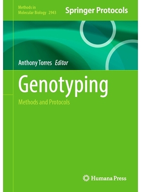 预订 Genotyping: Methods and Protocols 基因分型：方法与协议: 9781071646410