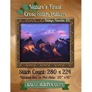 Cross Stitch Nature’s 9781502574336 Number Finest Design 预订 Pattern