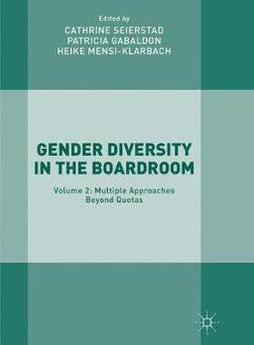 【预订】Gender Diversity in the Boardroom