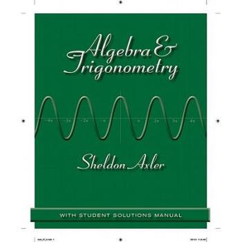 【预订】Algebra & Trigonometry, First Edition Paper