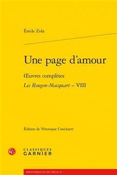 [预订]Oeuvres complètes. Les Rougon-Macquart, Vol. 8. Une page d’amour 9782406112853