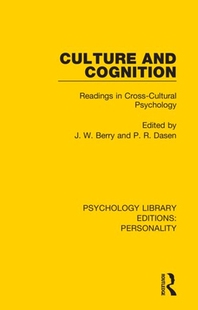 and Cognition Cultural 预订 Psychology Cross Culture Readings