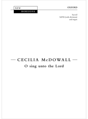 预订 O sing unto the Lord 齐向上帝唱歌: 9780193410794