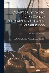 Note Quarterly Data Noise October Technical NBS Radio 1959; November 9781013746161 September 预订