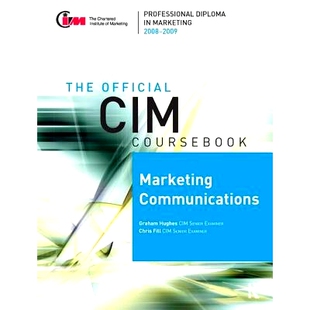 09营销传播 CIM 9781138441187 CIM课程 Coursebook Communications 预订 Marketing