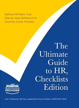 预订 The Ultimate Guide to HR, Checklists Edition: Your Step-by-Step Reference for Avoiding Costly Mistakes: 97989918184