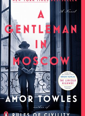 现货莫斯科绅士 平装 Amor Towles 英文原版 A Gentleman in Moscow 埃默·托尔斯