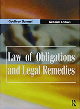 【预售】Law of Obligations & Legal Remedies