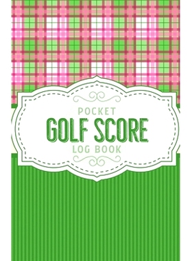 预订 Pocket Golf Score Log Book: Game Score Sheets Golf Stats Tracker Disc Golf Fairways From Tee To Green: 978164930231
