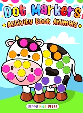 预订 Dot Markers Activity Book Animals