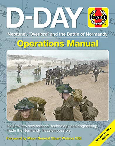 Haynes 诺曼底登陆作战手册二战盟军 决胜诺曼底 Battle of Normandy英文原版 D-Day Operations Manual:75th anniversary edition