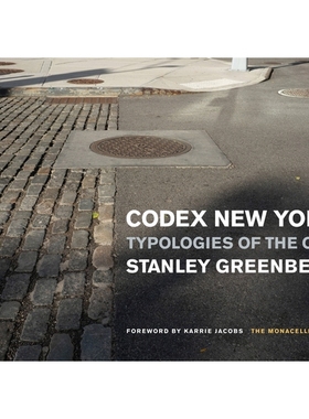 预订 Codex New York: Typologies of the City 纽约法典：城市类型学: 9781580935227