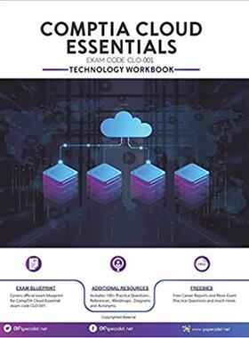 【预售】CompTIA Cloud Essentials Exam: Technology Workbook: Exam: CLO-001