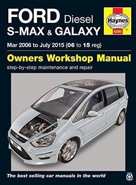 [预订]Ford S-MAX & Galaxy Diesel (Mar 06 - July 15) Haynes Repair Manual 9781785212994