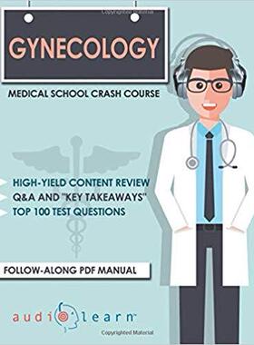 【预售】Gynecology: Medical School Crash Course
