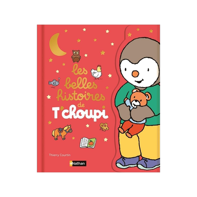 现货 小企鹅丘比乔比故事集 五合一 儿童启蒙 睡前朗读 精装绘本 法语原版 初级阅读 Les belles histoires de T’choupi