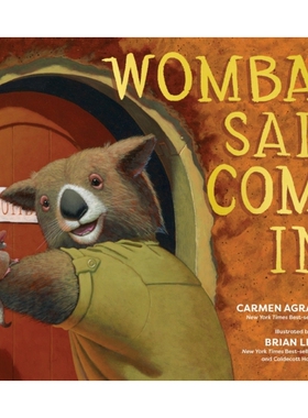 预订 Wombat Said Come In 袋熊说进来: 9781801301442