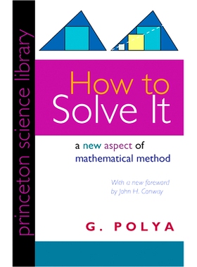 现货 How to Solve It: A New Aspect of Mathematical Method