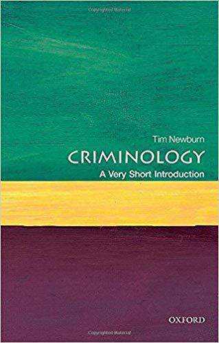 英文原版  牛津通识读本:犯罪学   Criminology: A Very Short Intro