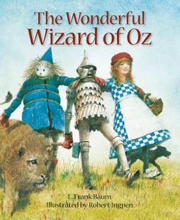 精装 Wonderful 现货罗伯特·英潘名著插画系列：绿野仙踪 Classics 英文原版 Hardback 绘本 The Ingpen Wizard