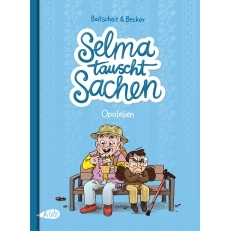 预售 与爷爷交换灵魂 德文原版 儿童小语种趣味绘本 Selma tauscht Sachen