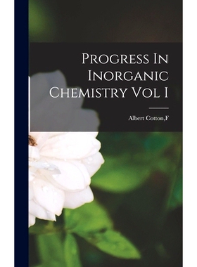 预订 Progress In Inorganic Chemistry Vol I: 9781019270967