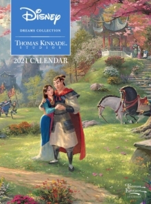【预订】Disney Dreams Collection by Thomas Kinkade Studios: 2021 Monthly/Weekly Engageme