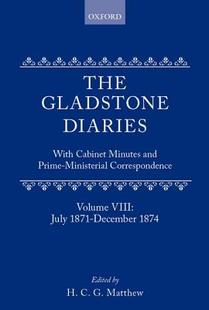 1874 The December 1871 July Volume Diaries Gladstone 预订