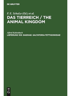 预订 Saginae. Saltatoria-Tettigoniidae: 9783112419458