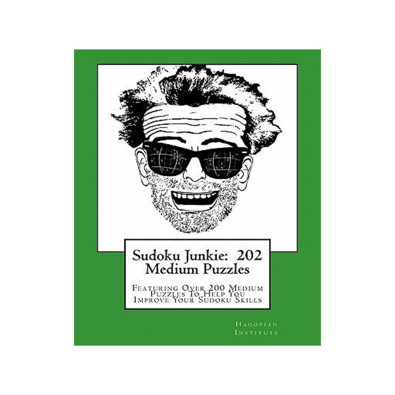 [预订]Sudoku Junkie: 202 Medium Puzzles: Featuring Over 200 Medium Puzzles To Help You Improve Your Sudoku 9781456412678
