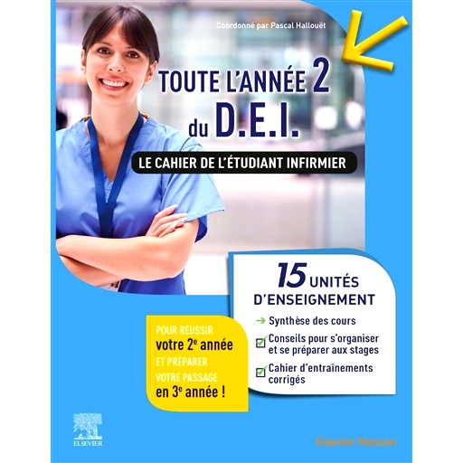 预订 Toute l’année 2 du DEI Le cahier de l’étudiant infirmier DEI 全二年级护理学生笔记本: 9782294774195