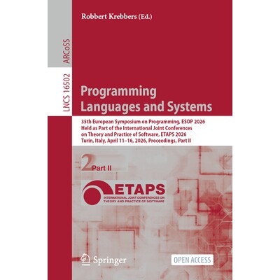 35th European Symposium on Programming,