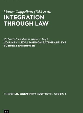 【预订】Legal Harmonization and the Business Enterprise 9783110107425