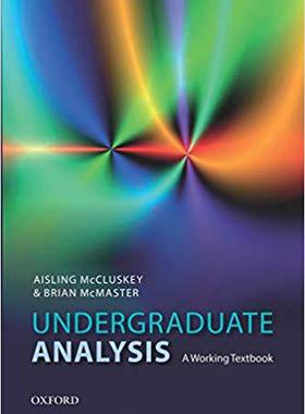 【预售】Undergraduate Analysis