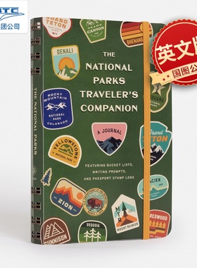 现货 国家公园旅行者日志 清单 集章 地图 路线规划 插图手帐 笔记本 Journal 英文原版 The National Parks Traveler's Companion