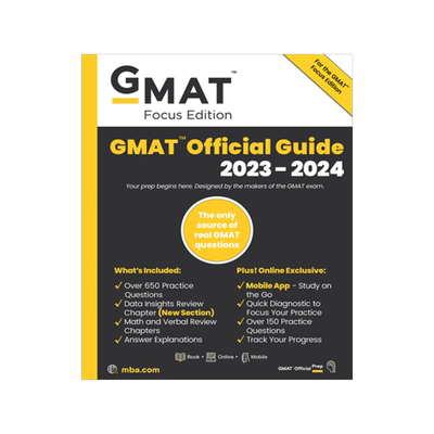 预订 GMAT Official Guide 2023-2024, Focus Edition