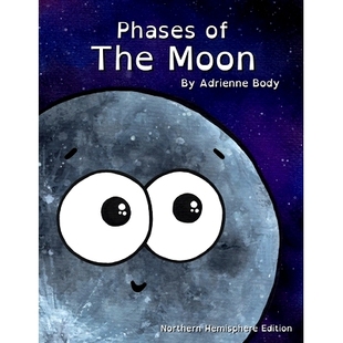 预订 Phases Of The Moon: Northern Hemisphere Edition: 9798351266770