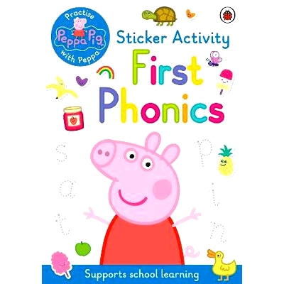 预订 Peppa Pig: Practise with Peppa: First Phonics: Sticker Activity Book: Sticker Activity Book: 9780241488430