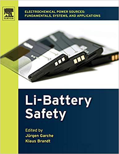 【预订】Safety of Lithium Batteries