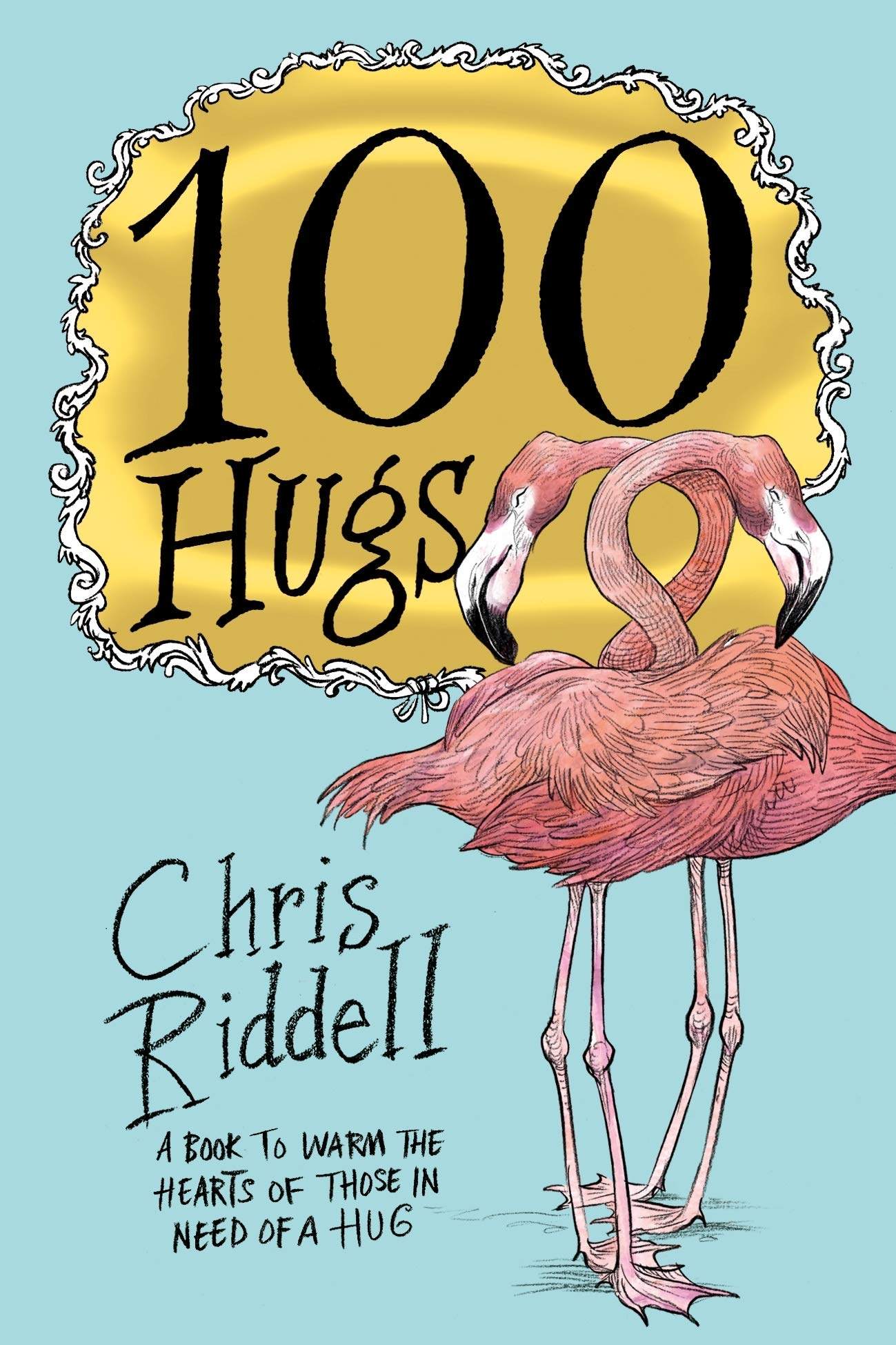 原版 chris riddell插画 100张拥抱插图 暖心绘本 礼品书 100 hugs bj