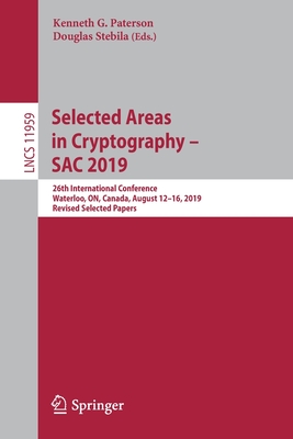 【预订】Selected Areas in Cryptography – SAC 2019