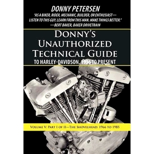 Donny’s The 1936 Volume Davidson Part Harley Shovelhead Technical Unauthorized Guide Present 预订