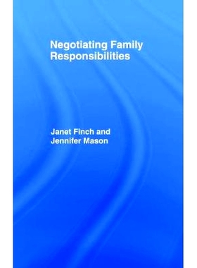 预订 Negotiating Family Responsibilities 家庭责任谈判: 9781138467323