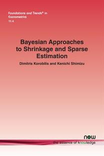 Shrinkage Estimation 9781638280347 Sparse Approaches Bayesian 预订 and