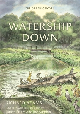 现货2024艾斯纳奖 兔子共和国 图像小说 经典儿童文学漫画版 英文原版 Watership Down 精装送礼 理查德·亚当斯