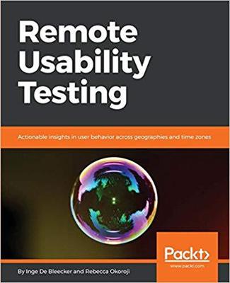 【预售】Remote Usability Testing