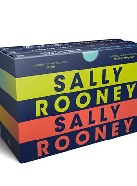 现货 西班牙语原版 萨莉·鲁尼3册套装 Estuche Sally Rooney 正常人 聊天记录 美丽的世界，你在哪里 Gente normal