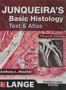 预售 英文原版 基础组织学 第15版 Junqueira's Basic Histology: Text and Atlas, Fifteenth Edition