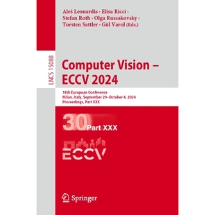 29–October Vision 2024 ECCV 预订 European September Italy – Milan Conference Proceedings 18th Computer