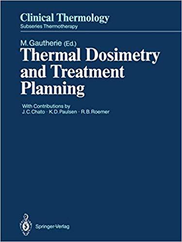 【预订】Thermal Dosimetry and Treatment Planning